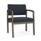 Lesro Lenox Steel Wide Guest Chair Metal Frame, Bronze, RS Night Sky Upholstery LS1201 - alternate 1